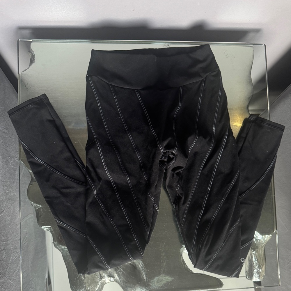 ALO Yoga Black Sunray High-Waisted Leggings